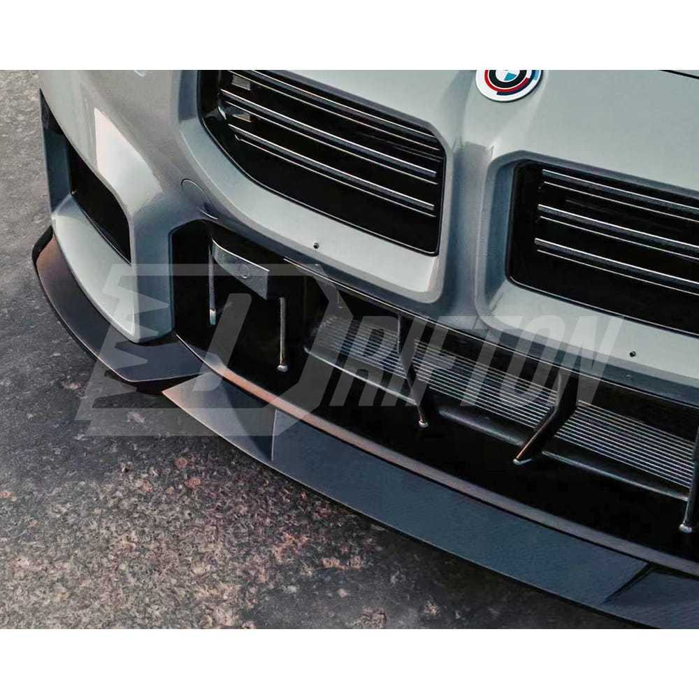 R44 Style Dry Carbon Fiber Front Lip For BMW G87 M2 2023-2027