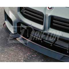 R44 Style Dry Carbon Fiber Front Lip For BMW G87 M2 2023-2027