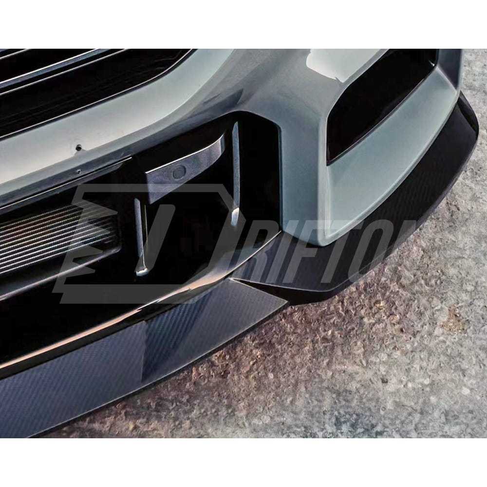 R44 Style Dry Carbon Fiber Front Lip For BMW G87 M2 2023-2027