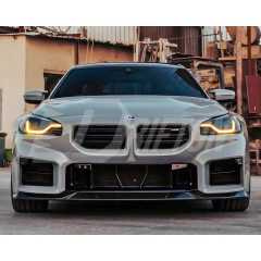 R44 Style Dry Carbon Fiber Front Lip For BMW G87 M2 2023-2027