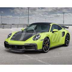 TopCar Style Dry Carbon Fiber Hood For Porsche 911 992 Carrera S 2019-2023
