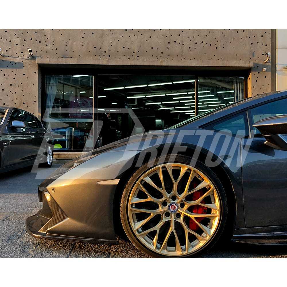 Vorsteiner Style Dry Carbon Fiber With Portion Primer Front Bumper For Lamborghini Huracan LP580 & LP610 2014-2019