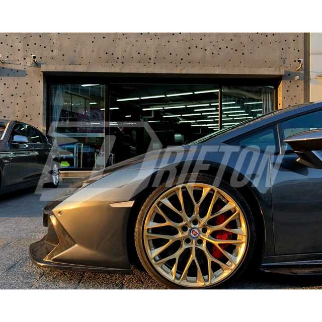Vorsteiner Style Dry Carbon Fiber With Portion Primer Front Bumper For Lamborghini Huracan LP580 & LP610 2014-2019