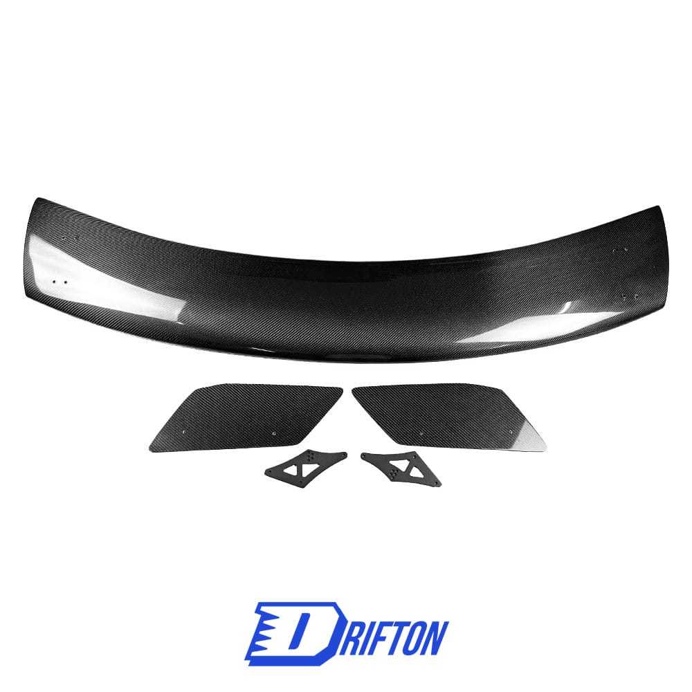 GT500 Style Carbon Fiber Rear Spoiler Wing For Ford Mustang Gen6 S550.1 S550.2 2015-2023