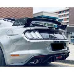 GT500 Style Carbon Fiber Rear Spoiler Wing For Ford Mustang Gen6 S550.1 S550.2 2015-2023