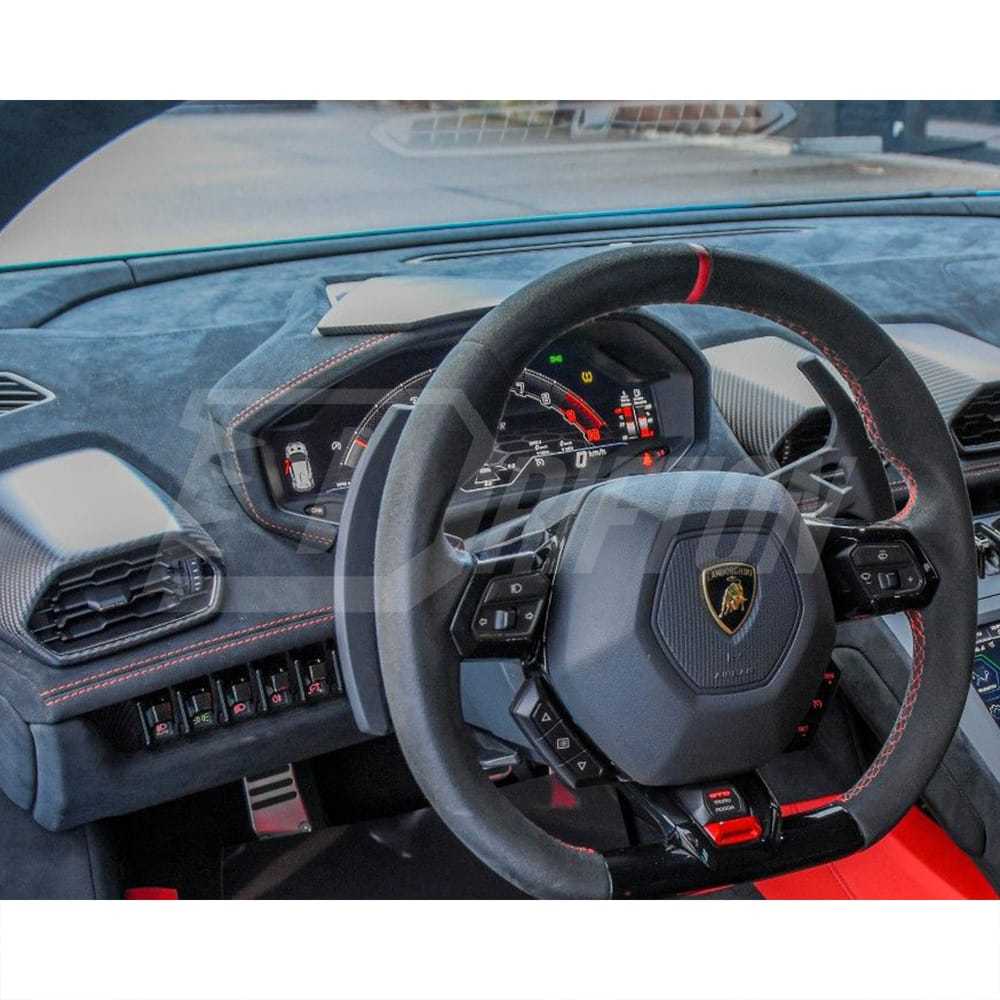 Dry Carbon Fiber Interiors Dashboard Top Cover For Lamborghini Huracan EVO & EVO RWD 2019-2025