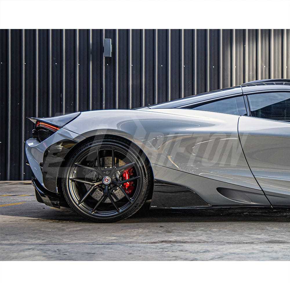 RYFT Style Dry Carbon Fiber Rear Bumper For Mclaren 720S 2017-2023