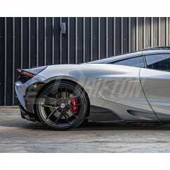 RYFT Style Dry Carbon Fiber Rear Bumper For Mclaren 720S 2017-2023