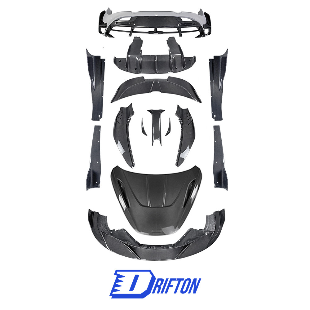 RYFT Style Dry Carbon Fiber Body Kit For Mclaren 720S 2017-2023