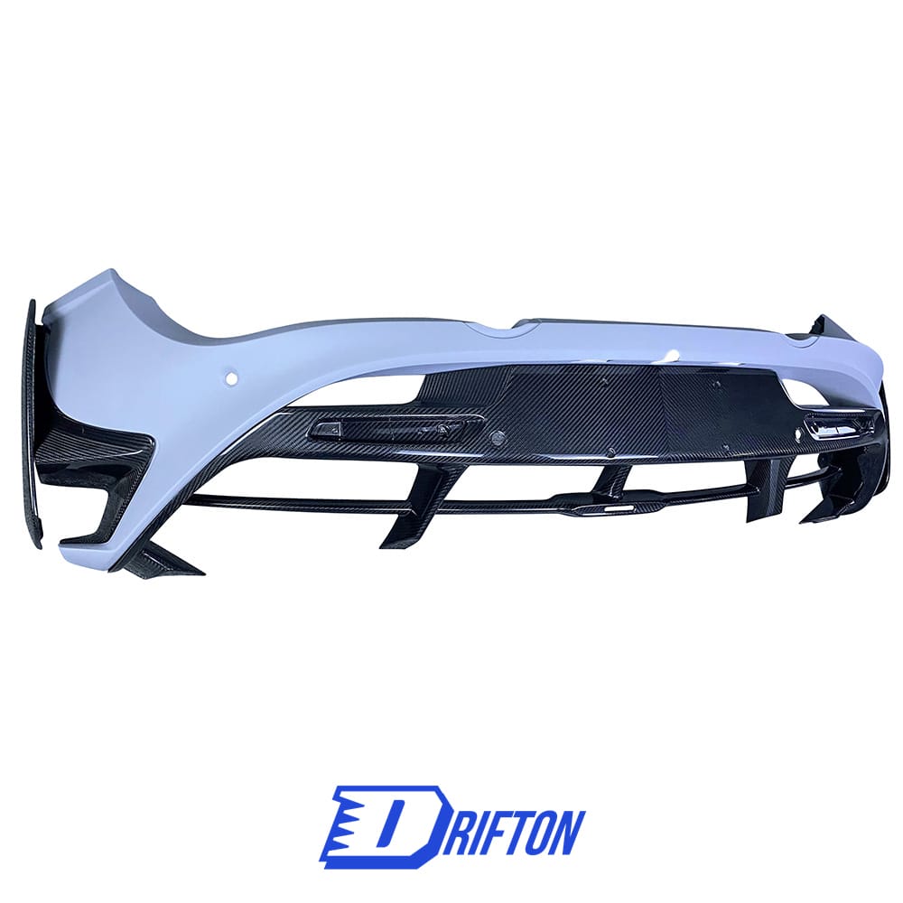 RYFT Style Dry Carbon Fiber Rear Bumper For Mclaren 720S 2015-2017