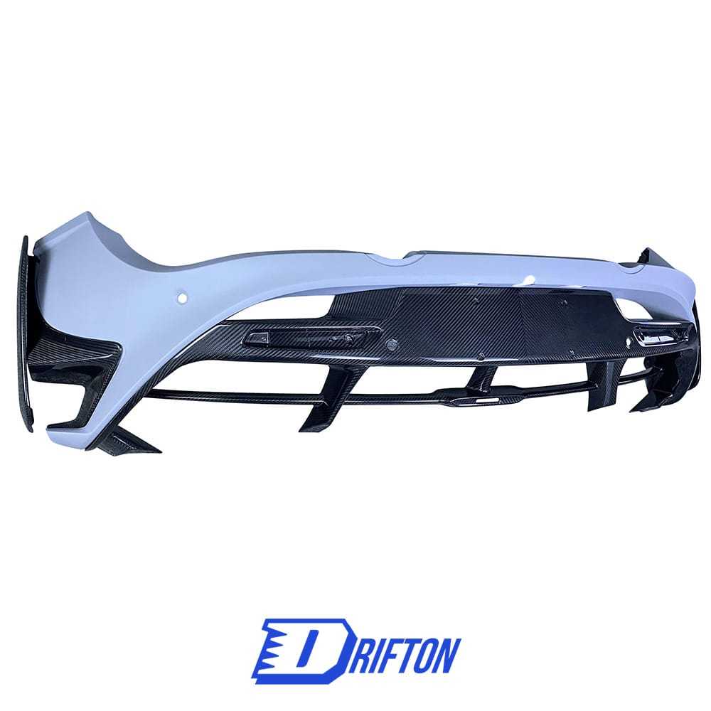 RYFT Style Dry Carbon Fiber Rear Bumper For Mclaren 720S 2017-2023