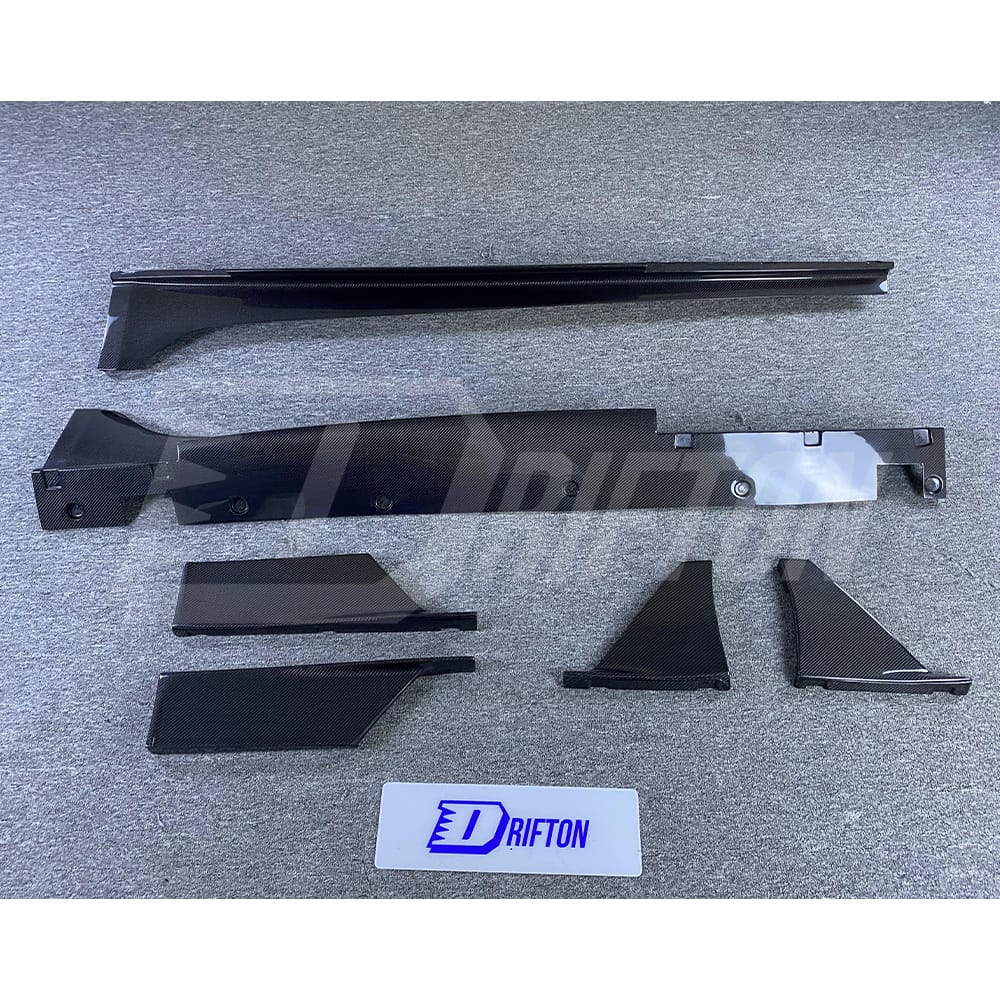 Black Series Style Half Carbon Fiber Body Kit For Mercedes-Benz AMG GT GTS GTC GTR 2015-2019