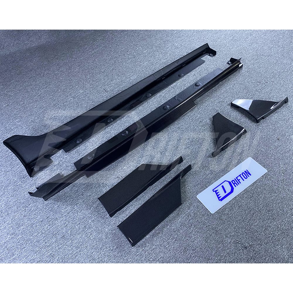 Black Series Style Half Carbon Fiber Body Kit For Mercedes-Benz AMG GT GTS GTC GTR 2015-2019