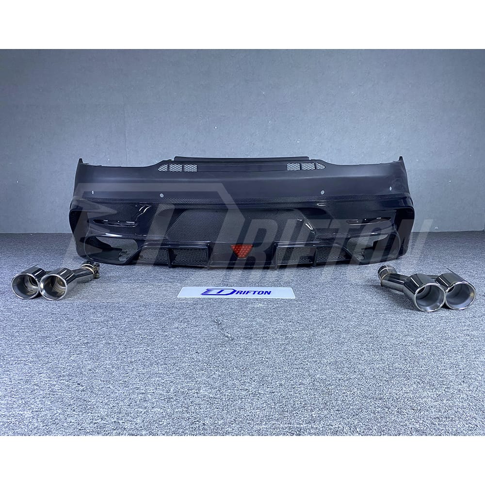 Black Series Style Half Carbon Fiber Body Kit For Mercedes-Benz AMG GT GTS GTC GTR 2015-2019