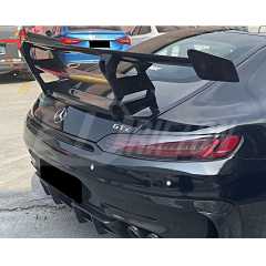 Black Series Style Carbon Fiber Rear Spoiler For Mercedes Benz AMG GT GTS GTC GTR 2015-2019