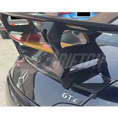 Black Series Style Carbon Fiber Rear Spoiler For Mercedes Benz AMG GT GTS GTC GTR 2015-2019