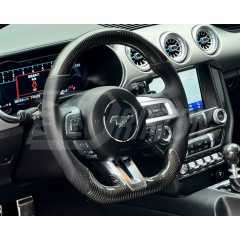 Customized Style Steering Wheel With RPM LED Shift Light For Ford Mustang Gen6 S550.1 S550.2 2015-2023