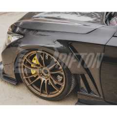 Vents Style Carbon Fiber Fender For INFINITI Q50 2013-2024