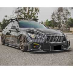 Vents Style Carbon Fiber Fender For INFINITI Q50 2013-2024