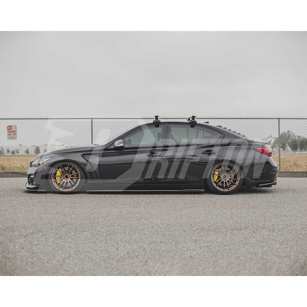 Vents Style Carbon Fiber Fender For INFINITI Q50 2013-2024