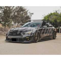 Vents Style Carbon Fiber Fender For INFINITI Q50 2013-2024
