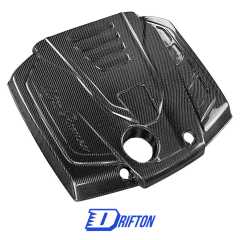 Carbon Fiber Engine Cover For Alfa Romeo Giulia 2016-2023