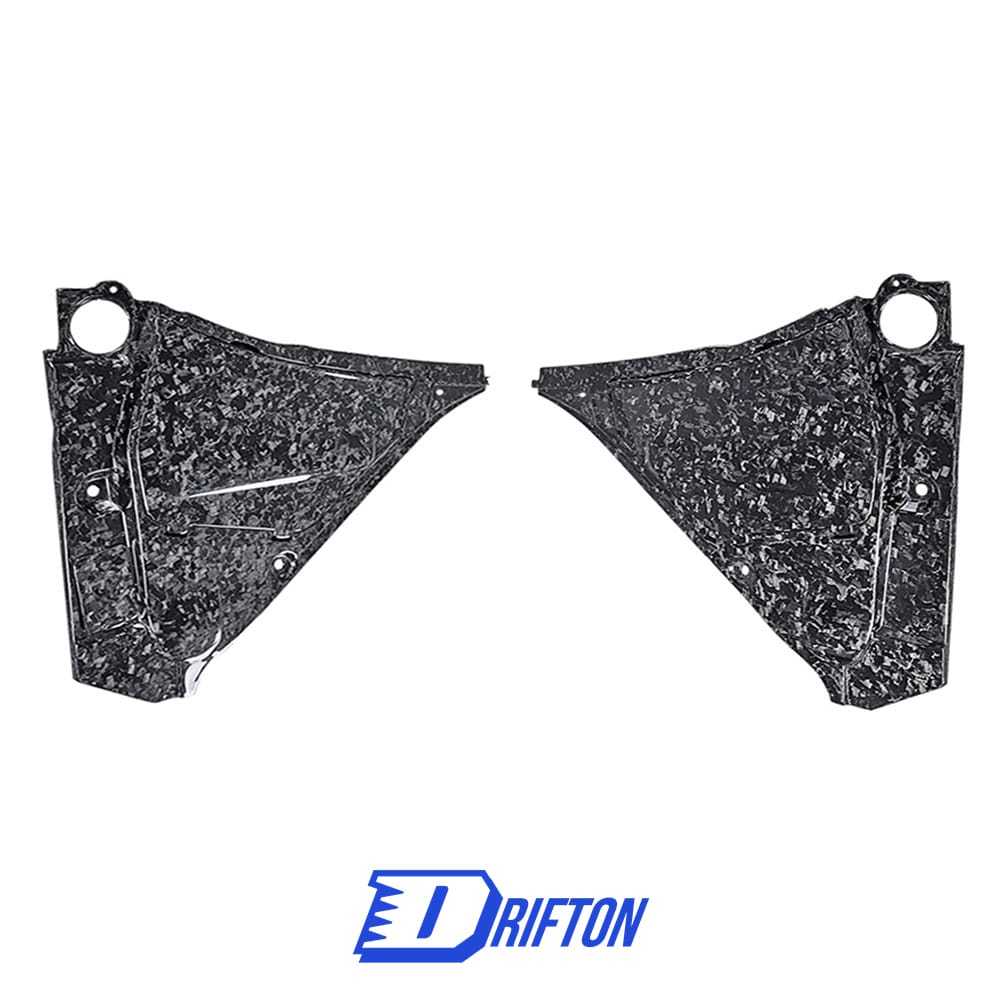 Forged Dry Carbon Fiber Battery Cover For Nissan R35 GTR 2008-2026
