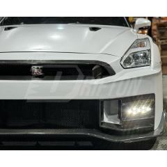 MY24 Nismo Style Partial Carbon Fiber Front Bumper For Nissan R35 GTR 2008-2026