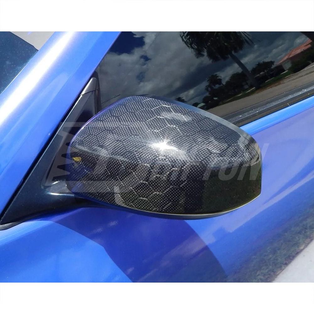 Forged Dry Carbon Fiber Mirror Cover For Nissan 370Z