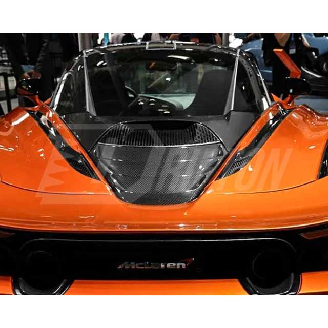 OEM Style Dry Carbon Fiber Engine Cover Lower For Mclaren 720S Coupe 2017-2023