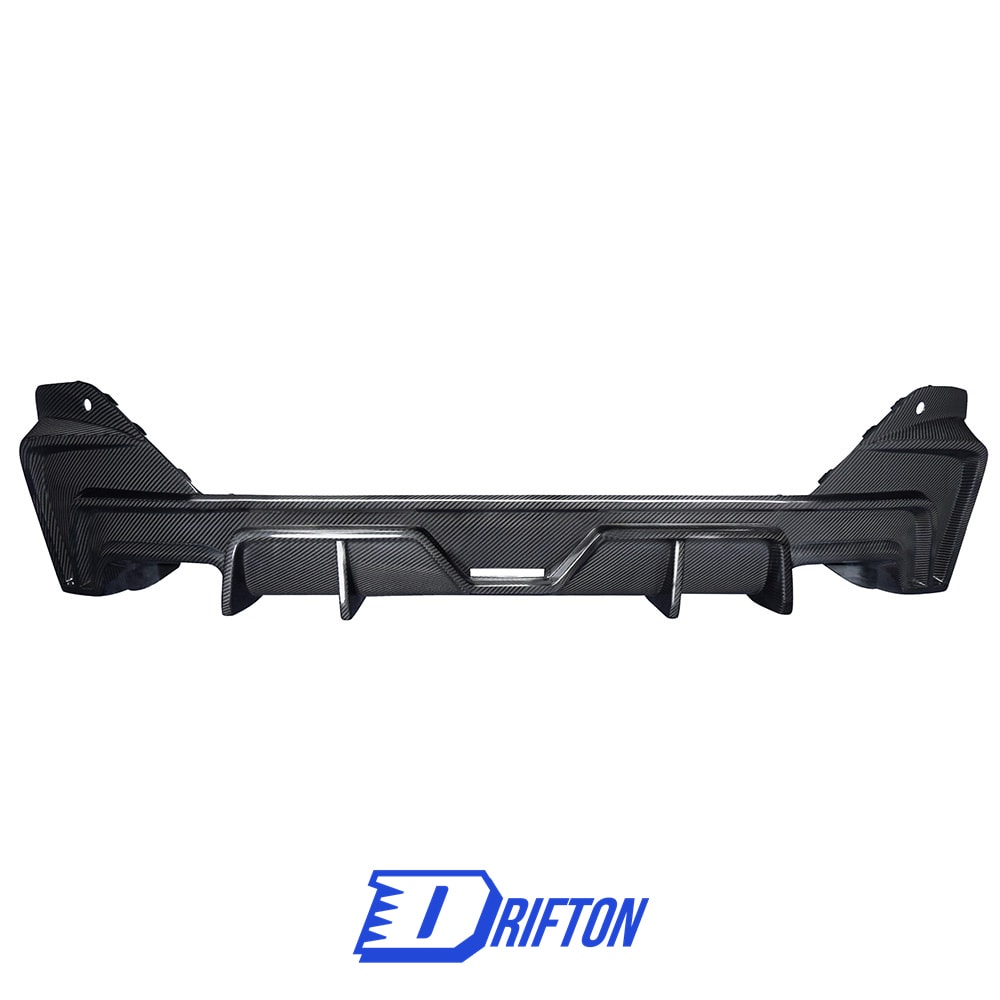 TAKD Style Dry Carbon Fiber Rear Diffuser For BMW 5 Series G60 2024-On