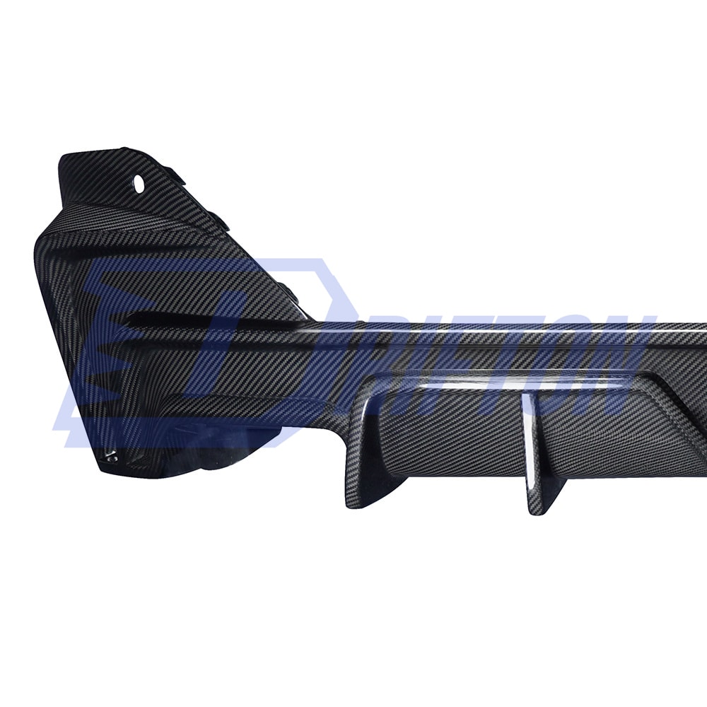 TAKD Style Dry Carbon Fiber Rear Diffuser For BMW 5 Series G60 2024-On