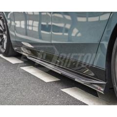 TAKD Style Dry Carbon Fiber Side Skirt For BMW 5 Series G60 2024-On