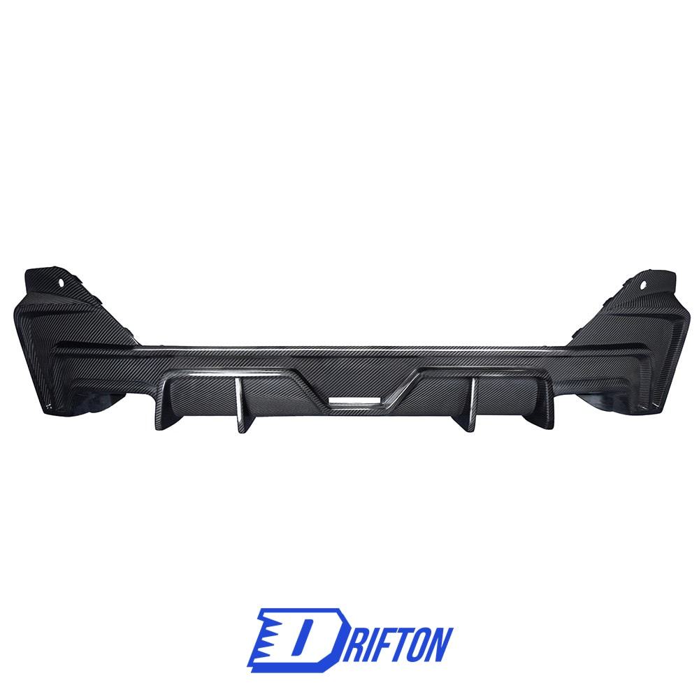 TAKD Style Dry Carbon Fiber Rear Diffuser For BMW 5 Series G60 2024-On