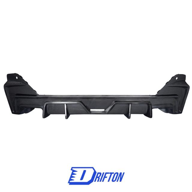 TAKD Style Dry Carbon Fiber Rear Diffuser For BMW 5 Series G60 2024-On