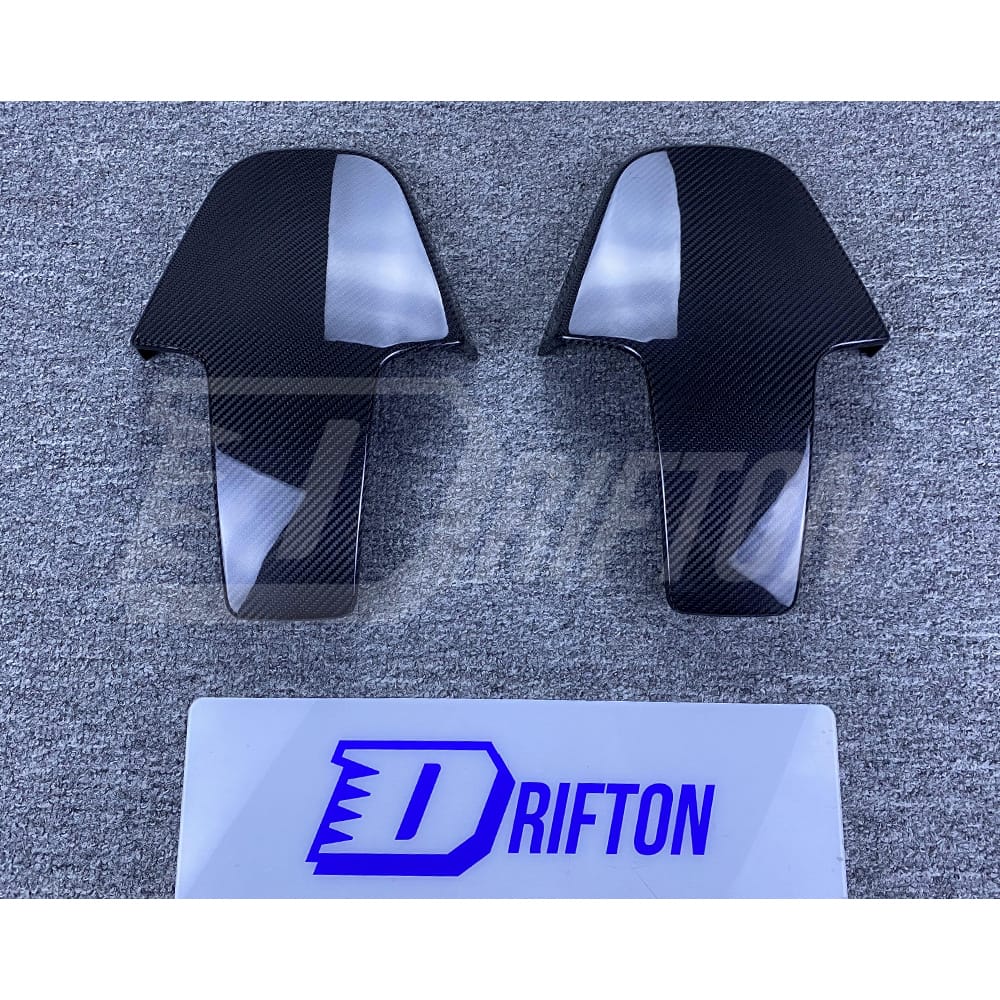 Dry Carbon Fiber Seat Headrest Back Cover Trim Kits For BMW M2 G87 M3 M4 G80 G81 G82 G83