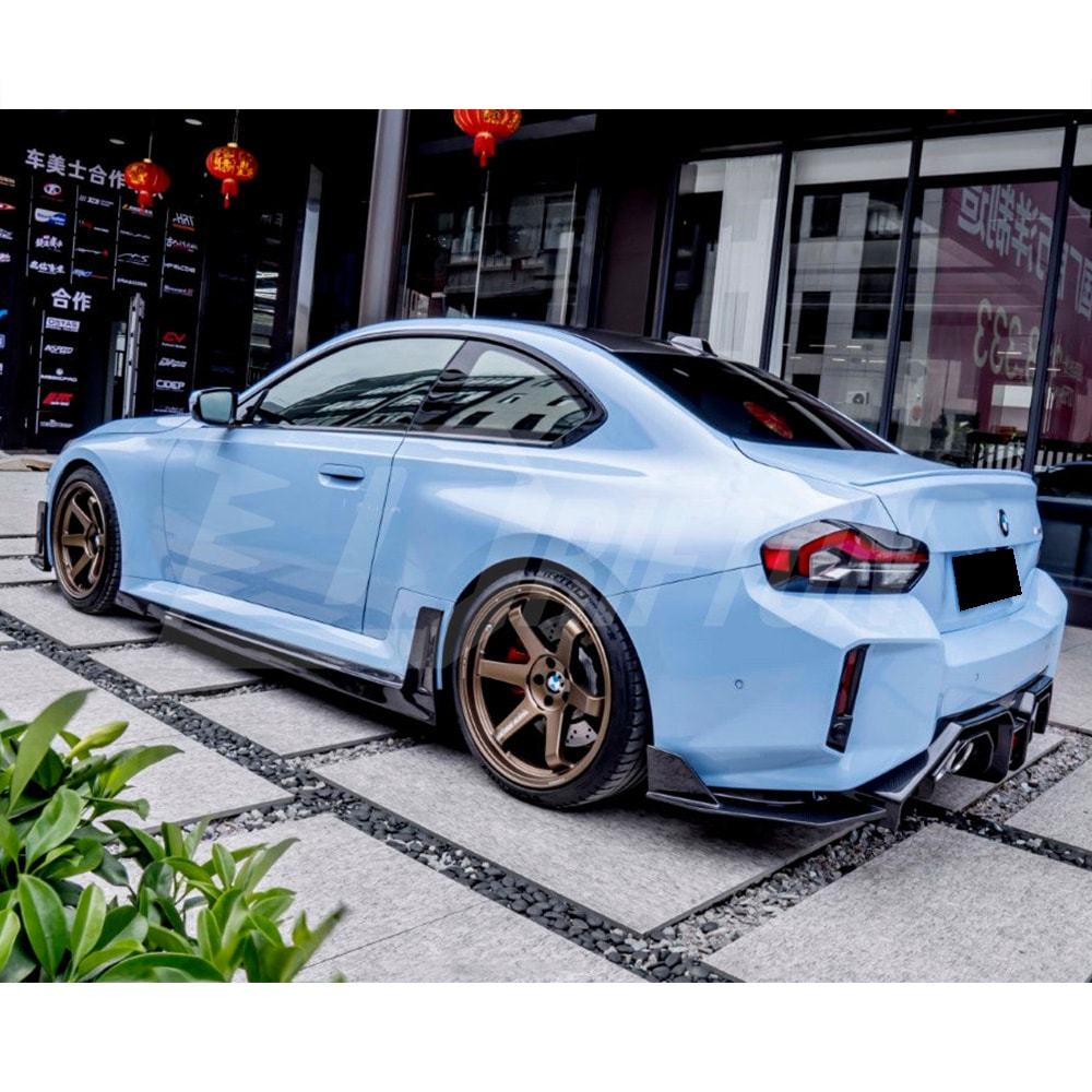 CMST Style Dry Carbon Fiber Rear Diffuser For BMW G87 M2 2023
