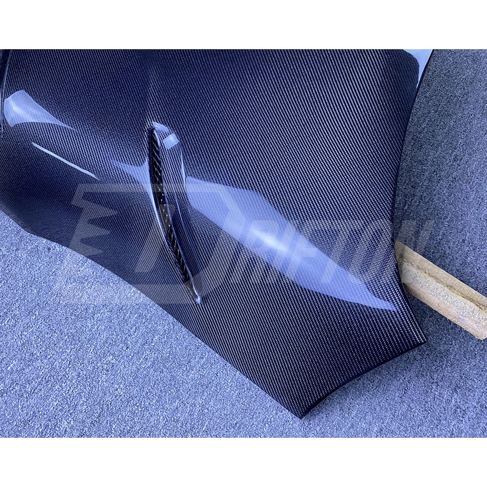 CMST Style Carbon Fiber Glass Transparent Hood For Toyota Supra MK5 A90 A91 GR 2019-2024