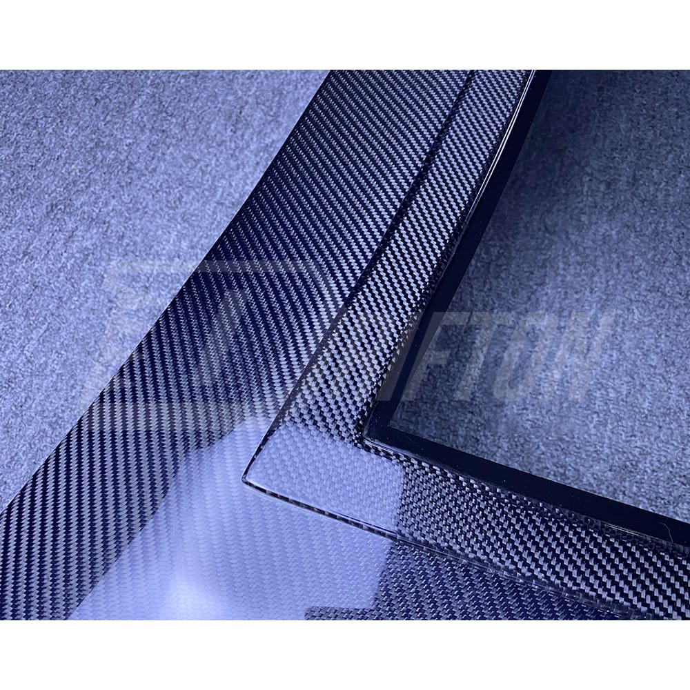 CMST Style Carbon Fiber Glass Transparent Hood For Toyota Supra MK5 A90 A91 GR 2019-2024