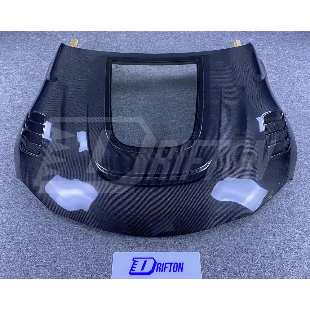 CMST Style Carbon Fiber Glass Transparent Hood For Toyota Supra MK5 A90 A91 GR 2019-2024