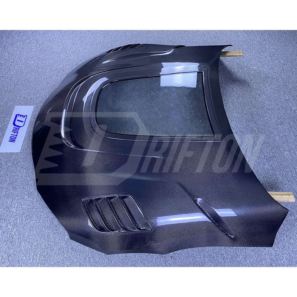 CMST Style Carbon Fiber Glass Transparent Hood For Toyota Supra MK5 A90 A91 GR 2019-2024