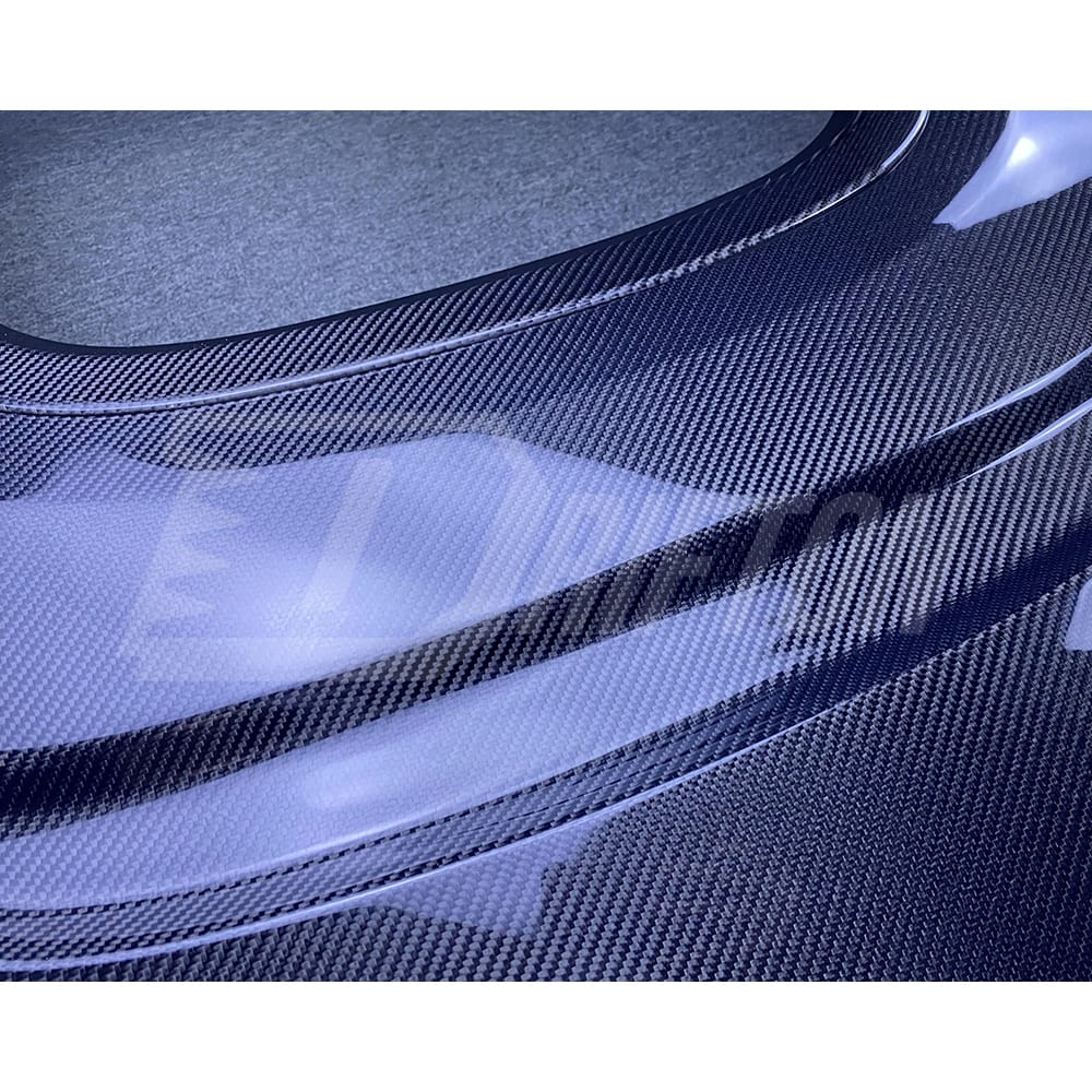 CMST Style Carbon Fiber Glass Transparent Hood For Toyota Supra MK5 A90 A91 GR 2019-2024