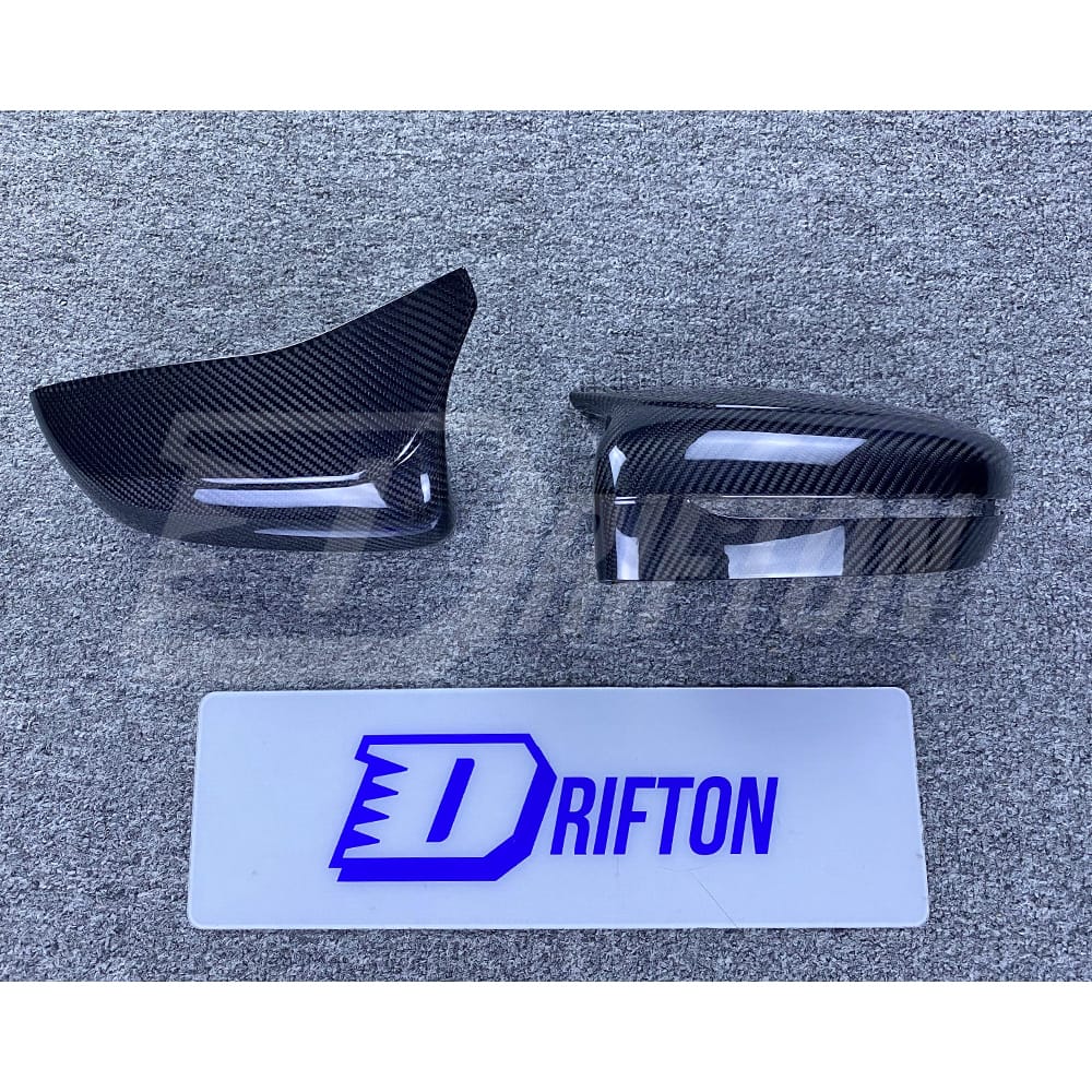 Dry Carbon Fiber Replacement Side Mirror Cover For BMW 5 Series F90 M5 LHD RHD 2017-2023
