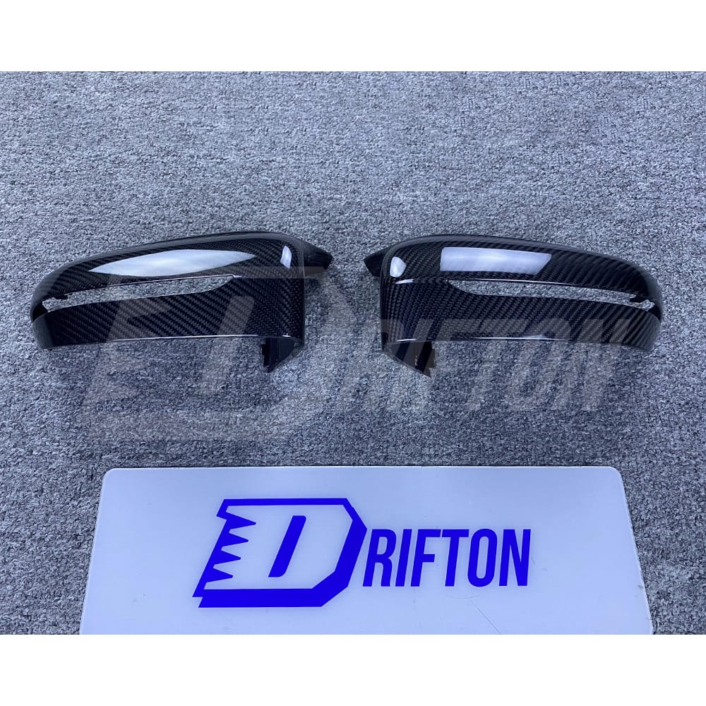 Dry Carbon Fiber Replacement Side Mirror Cover For BMW 5 Series F90 M5 LHD RHD 2017-2023