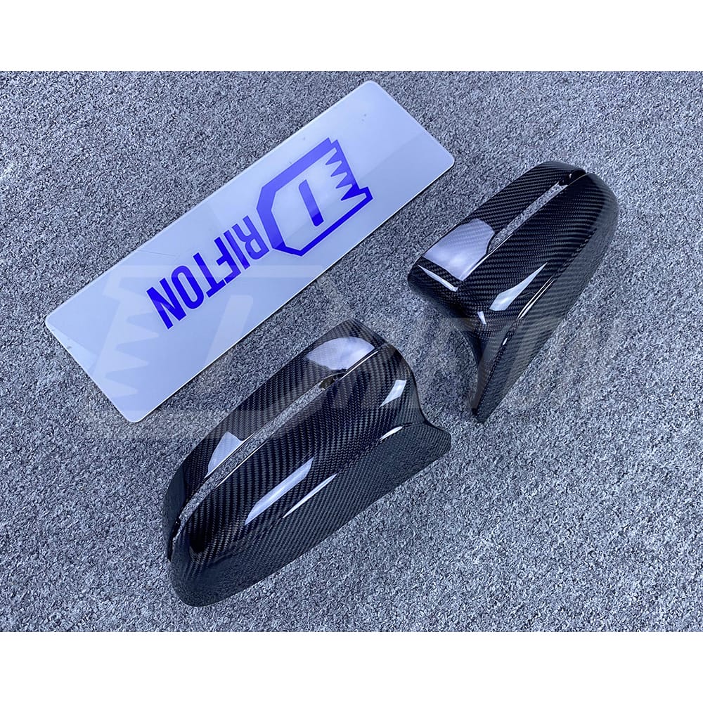 Dry Carbon Fiber Replacement Side Mirror Cover For BMW 5 Series F90 M5 LHD RHD 2017-2023