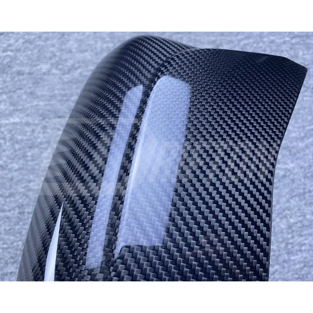Dry Carbon Fiber Replacement Side Mirror Cover For BMW 5 Series F90 M5 LHD RHD 2017-2023