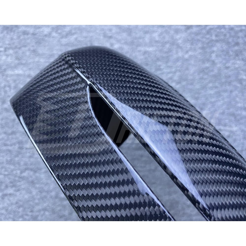 Dry Carbon Fiber Replacement Side Mirror Cover For BMW 5 Series F90 M5 LHD RHD 2017-2023