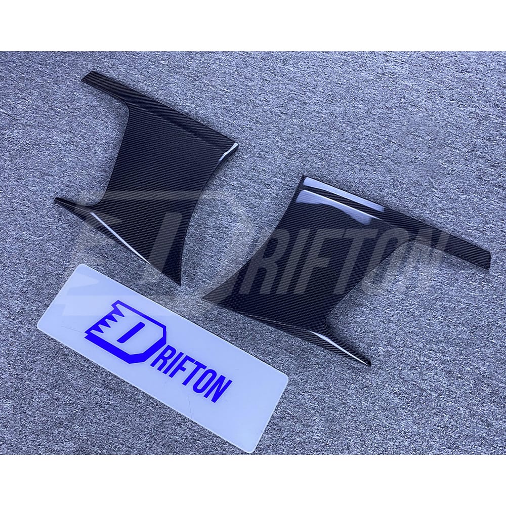 MY17 Top Secret Style Carbon Fiber Rear Fender Splitter For Nissan R35 GTR 2008-2019