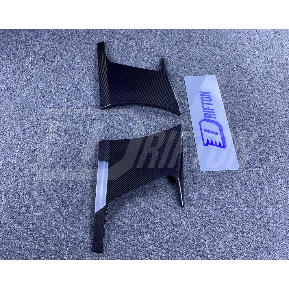 MY17 Top Secret Style Carbon Fiber Rear Fender Splitter For Nissan R35 GTR 2008-2019