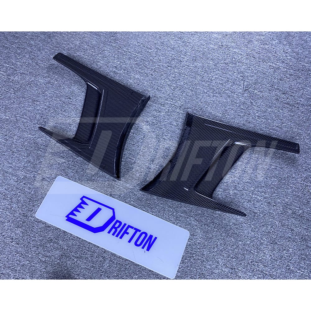 MY17 Top Secret Style Carbon Fiber Rear Fender Splitter For Nissan R35 GTR 2008-2019